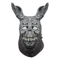 Máscara Devil Rabbit Latex com capa facial completa para festa de Halloween