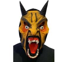Máscara Diabo Maligno Halloween Carnaval Fantasia Teatro Terror Assustador Dia das Bruxas Zumbi Cosplay Horror Monstro E