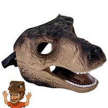 Máscara Dinossauro Tirano Rex Brinquedo Menino Menina