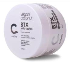 Máscara Disciplinante BTX Solta Cachos Vegan Coconut 300g Amávia