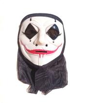 Máscara do coringa com capuz Plástica - Terror / Halloween / Carnaval - msw