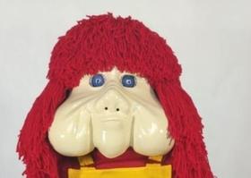 Máscara Do Fofão,fibra,trenzinho Alegria,cab Médio.