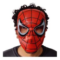 Máscara do Homem Aranha Infantil Vermelha - Apollo Festas
