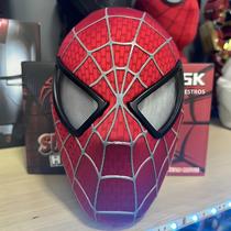 Máscara Do Homem-Aranha Marvel Tobey Com Lentes Destacáveis 1:1 Fantasia Cosplay Modelo De