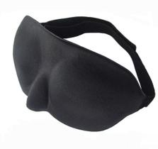 Máscara Dormir 3d Bloqueia Luminosidade Total - Durma Melhor Com Mais Coforto Em Viagens