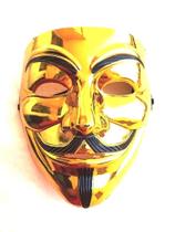 Máscara dourada - Terror / Halloween / Carnaval