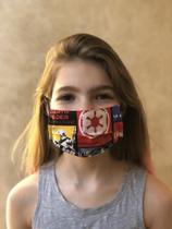 Máscara Dupla Proteção Lavável Uso dos 2 Lados Star Wars 01