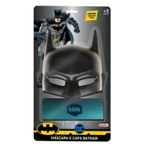 Máscara E Capa Batman Dc Comics Novabrink Bbra 9521