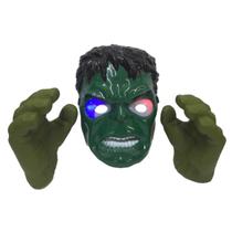 Mascara e luvas avengers hulk b0447 - ESM