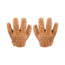 Máscara E Luvas Do Personagem the Thing Dos Quatro Fantásticos Para Adultos, Fantasia De Cosplay Máscara E Luvas Do Personagem the Thing Dos Quatro Fantásticos Para Adultos, Fantasia De Cosplay
