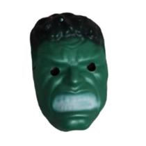 máscara e tronco de Hulk em borracha expandida de eva Kit de adereço Hulk