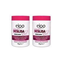 Mascara Eico 1Kg Deslisa Fios - Kit C/2Un