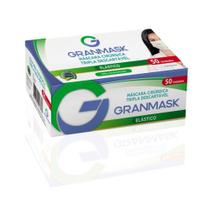 Mascara elástico tripla com 50 branca granmask