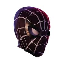 Máscara Eletrônica Do Homem-Aranha Com Olhos Móveis, Acessório De Cosplay Com Controle Remoto Para