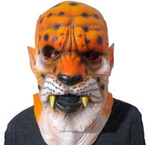 Máscara em Látex para Carnaval / Teatro - Tigre + Máscara de LED - PMG Halloween