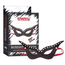 Máscara em material sintético Bondage Fetish Collection Lovetoy - Acessório Sensual Máscara em material sintético Bondage Fetish Collection Lovetoy - Acessório Sensual