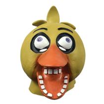 Máscara engraçada de látex com capuz de pato feio para adereços de Halloween