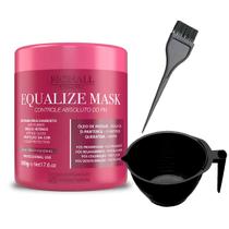 Máscara Equalize Mask PH Prohall 500g + Cumbuca de Cabelo