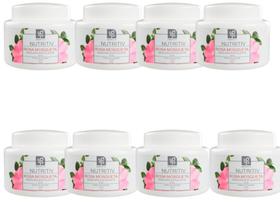 MASCARA ESFOLIANTE FACIAL ROSA MOSQUETA NUTRITIV 55g NATUFLORES Kit 8und MASCARA ESFOLIANTE FACIAL ROSA MOSQUETA NUTRITIV 55g NATUFLORES Kit 8und
