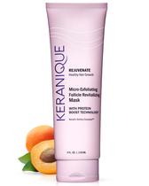 Máscara Esfoliante Keranique para Couro Cabeludo e Cabelo - Limpeza Profunda