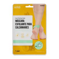 Máscara Esfoliante para Calcanhares Kiss New York Heel Peeling Mask 1 Par Máscara Esfoliante para Calcanhares Kiss New York Heel Peeling Mask 1 Par