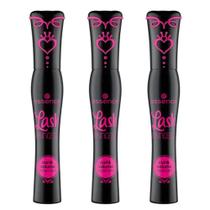 Mascara essence Lash Princess Curl & Volume Vegan, pacote com 3