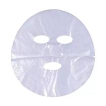 Máscara Estética Facial Transparente Plástico Filme 100un Mascara de Led Microagulhamento Bb Glow