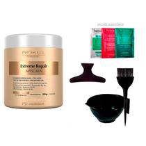 Máscara Extreme Repair Prohall 500g +Cumbuca/Presilha/Sachê