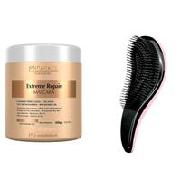 Máscara Extreme Repair Prohall 500g +Escova Desembaraçadora