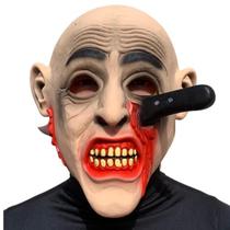 Máscara Facada Halloween Carnaval Fantasia Teatro Terror Assustador Dia das Bruxas Zumbi Cosplay Horror Monstro Excelent