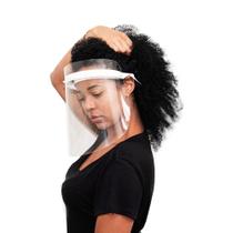 Máscara face shield 3D AMPLA 10 Unidades transparente Máscara face shield 3D AMPLA 10 Unidades transparente