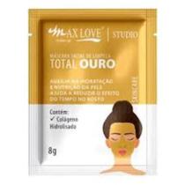 Mascara facial 8g total ouro maxlove