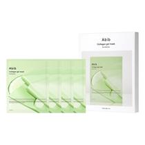 Máscara facial Abib Collagen Gel Mask Heartleaf Jelly 4 folhas