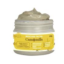 Máscara Facial Argila Camomila - Clareamento e Regeneração Facial - Lucy's 60g