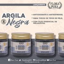 Mascara facial argila negra