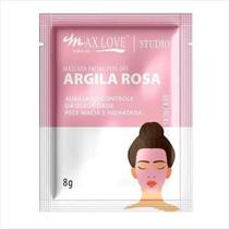 Mascara Facial Argila Rosa 8g Max Love
