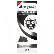 Máscara Facial Asepxia Carvão Detox 30g Máscara Facial Asepxia Carvão Detox 30g