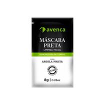 Máscara Facial Avenca Preta Remoção Cravos