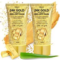 Máscara facial Azure 24K Gold Firming com ácido hialurônico e colágeno