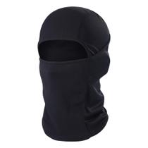 Máscara Facial Balaclava Black Hikevalley - À Prova de Vento e com Proteção UV