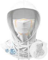 Máscara facial Balaclava Venswell 3 em 1 Cooling Sun UV Protect