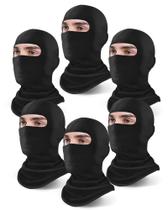 Máscara facial Balaclava Xeoxarel Ski Cooling Neck Gaiter preta Máscara facial Balaclava Xeoxarel Ski Cooling Neck Gaiter preta