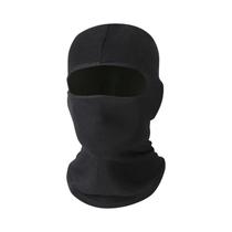 Máscara Facial Completa De Lycra Preta Para Motocicleta, Gorro Térmico De Inverno Para Homens E