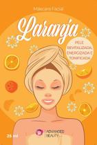 Máscara Facial Coreana (tecido) LARANJA - 25g - 1 Unidade