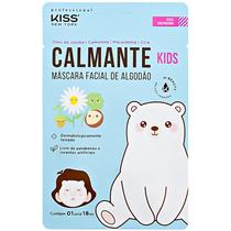 Máscara facial de algodão Calmante Kids Kiss NY