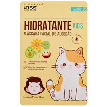 Máscara facial de algodão Hidratante Kids Kiss NY