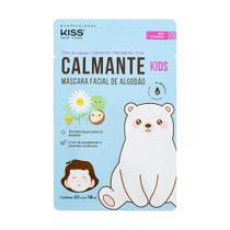Máscara facial de algodão Kiss New York Kids Máscara facial de algodão Kiss New York Kids