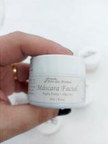 Máscara Facial de Argila Preta com Alecrim
