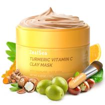 Máscara Facial de Argila ZealSea com Vitamina C e Açafrão - 120ml