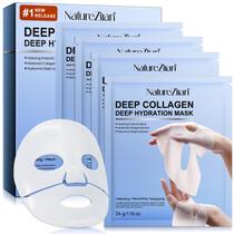 Máscara Facial de Colágeno GOGIFTGO - Hidratação Intensa (4 Unidades de 34g)